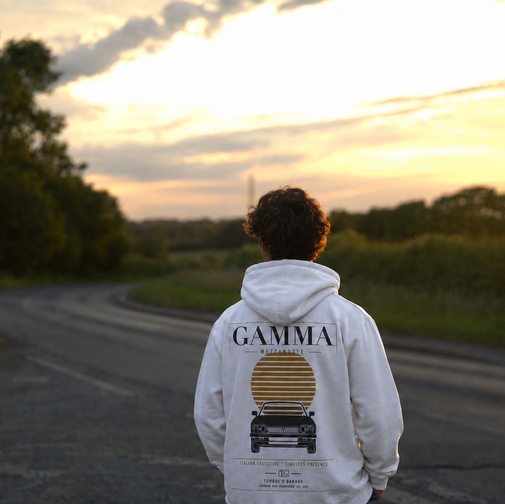 Torque'd GAMMA White Hoodie