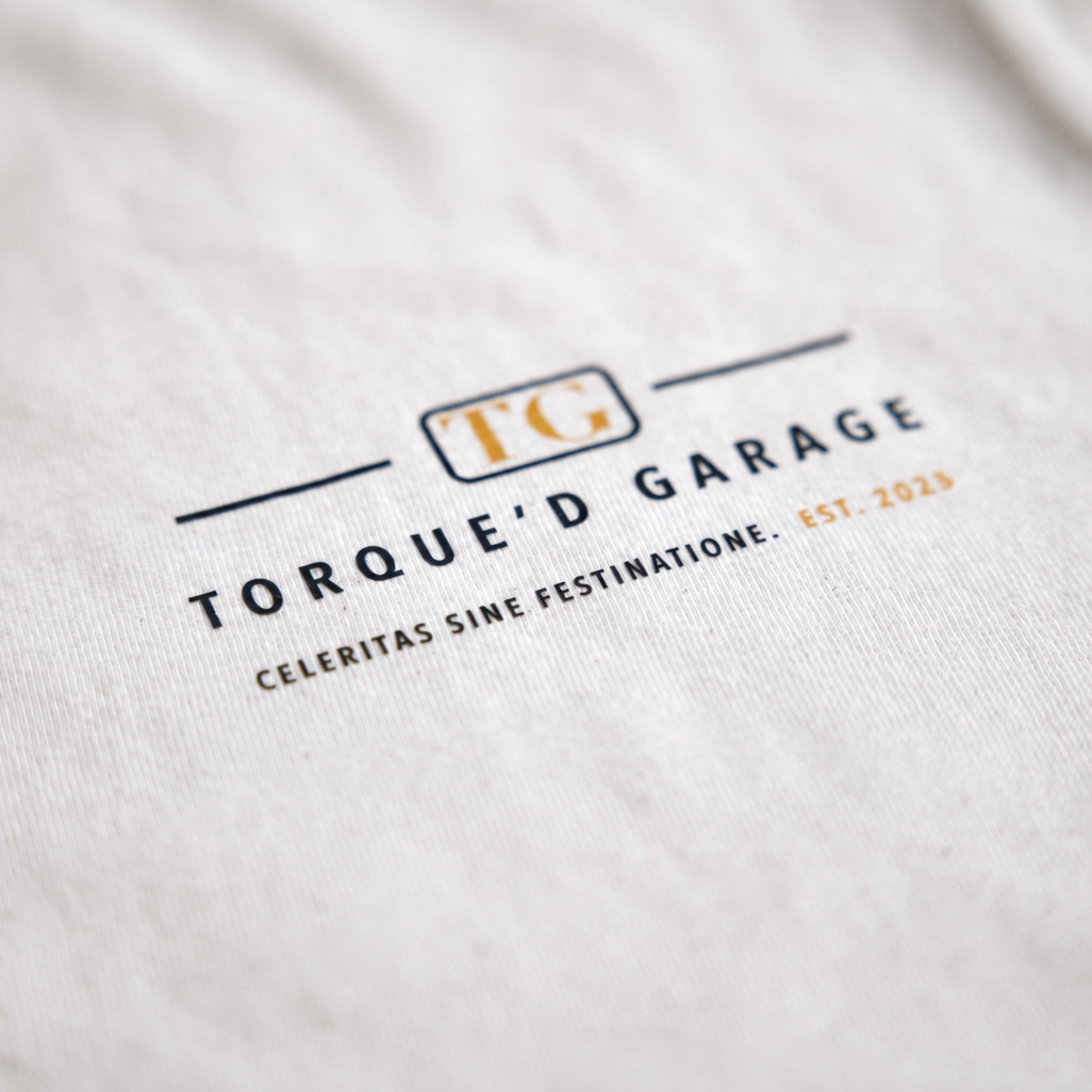 Torque'd GAMMA White Short Sleeve T-shirt