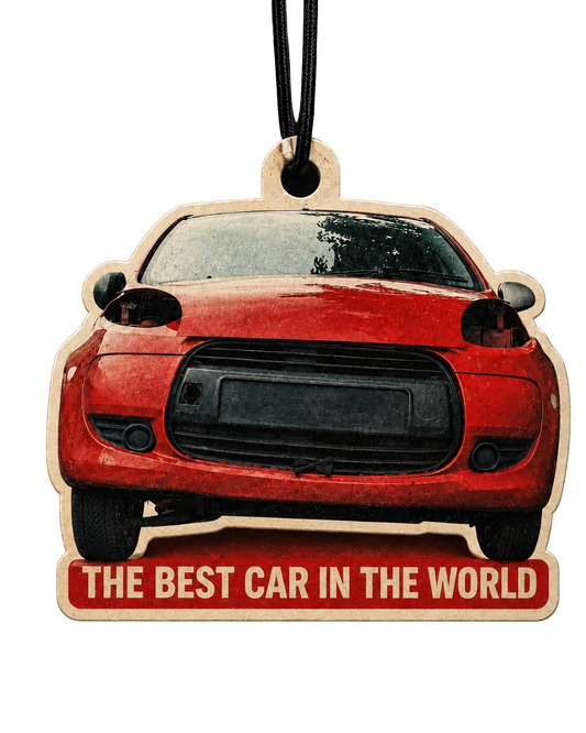 Torque'd THE BEST CAR IN THE WORLD Air Freshener